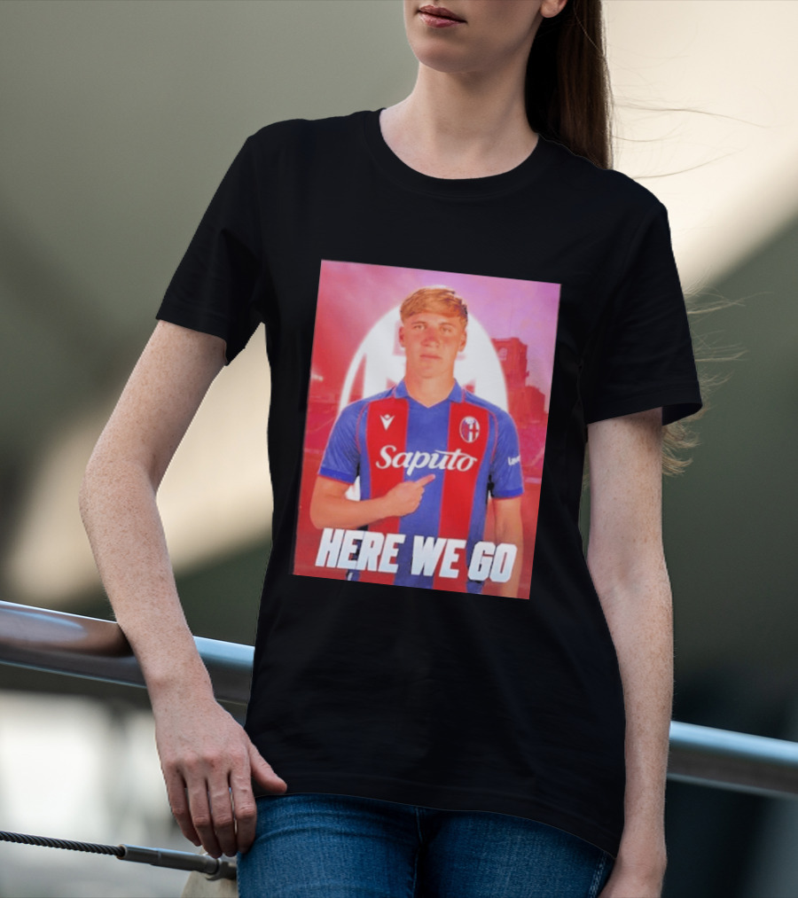 Mikel Amondarain Saputo Bologna FC Here We Go T-Shirt