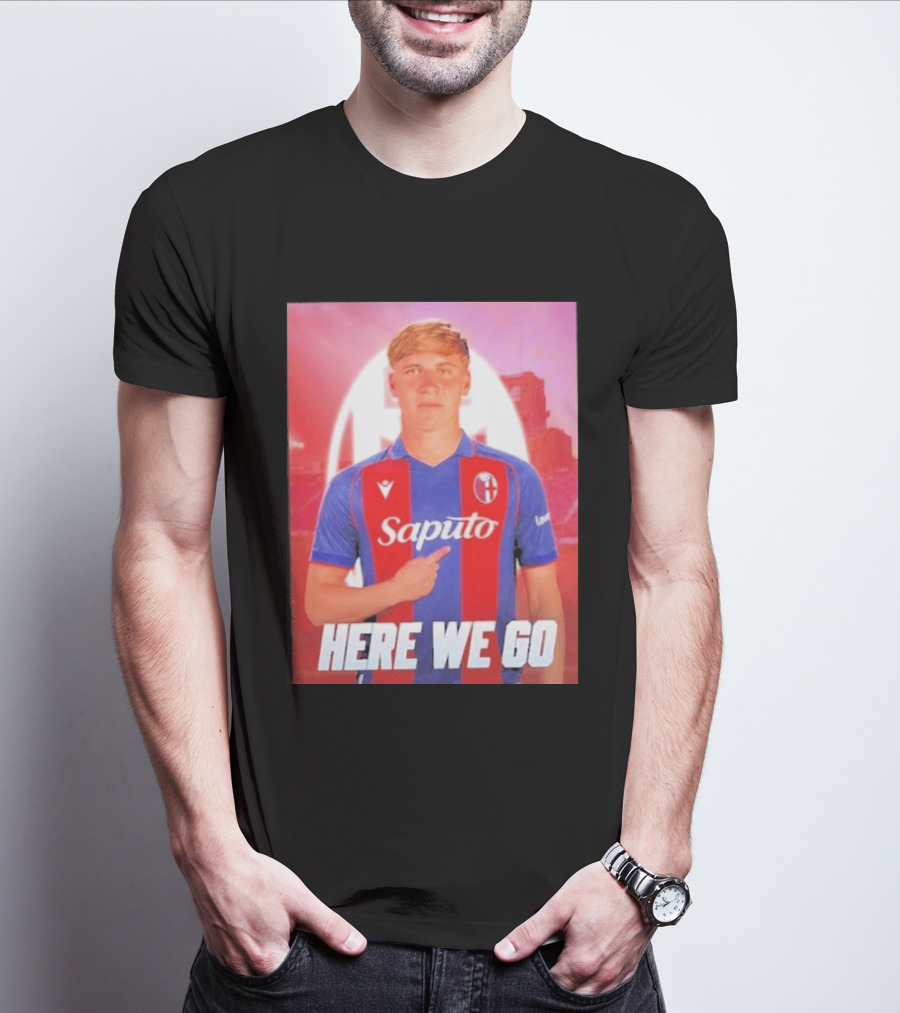Mikel Amondarain Saputo Bologna FC Here We Go T-Shirt