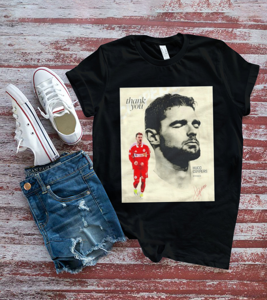 Hugo Cuypers Striker Thank You Chicago Fire FC T-Shirt
