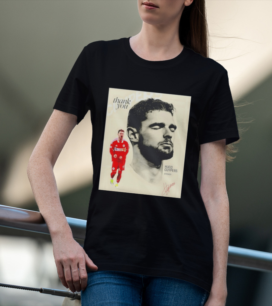 Hugo Cuypers Striker Thank You Chicago Fire FC T-Shirt