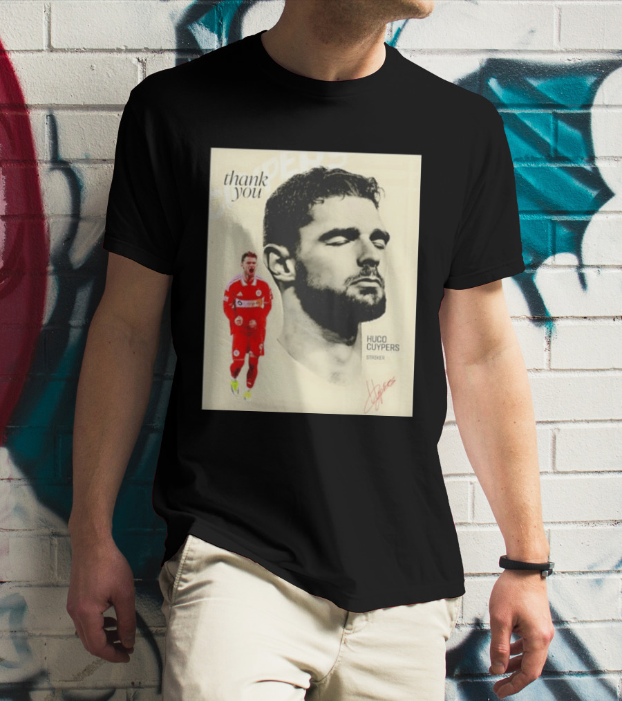 Hugo Cuypers Striker Thank You Chicago Fire FC T-Shirt