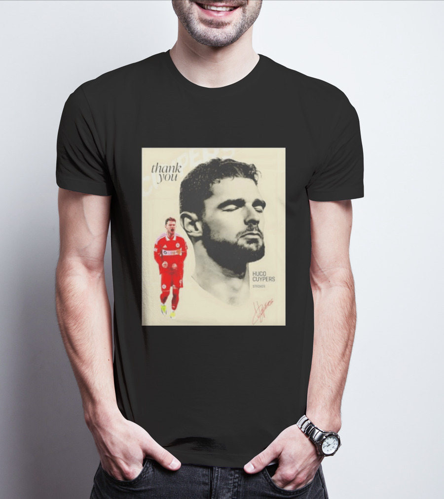 Hugo Cuypers Striker Thank You Chicago Fire FC T-Shirt