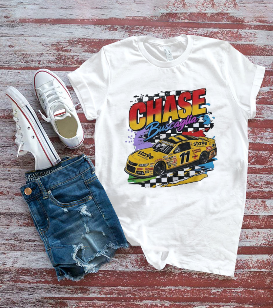 Chase Buscaglia Stave Racing Car 11 Bootleg T-Shirt