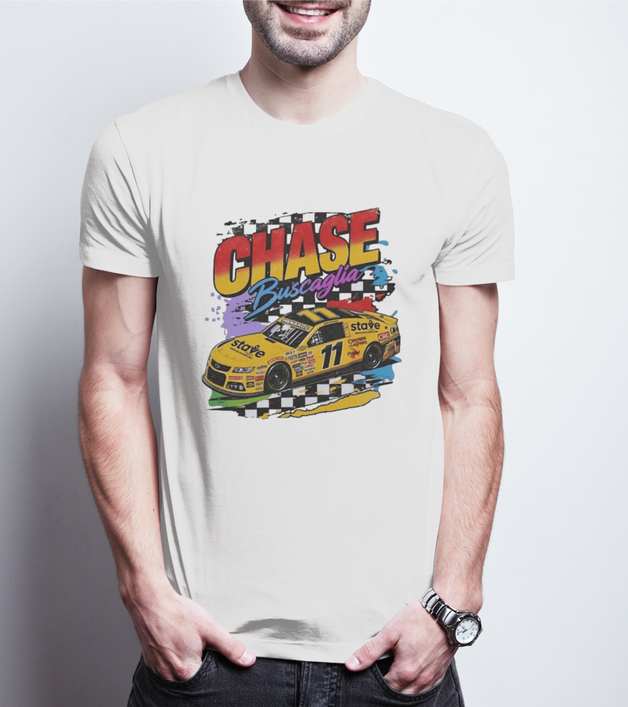 Chase Buscaglia Stave Racing Car 11 Bootleg T-Shirt