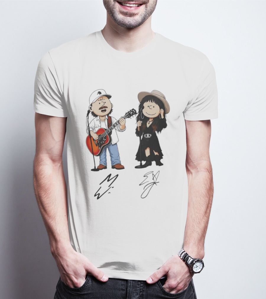 Morgan Wallen Lainey Wilson Peanuts Guitar Country Music T-Shirt