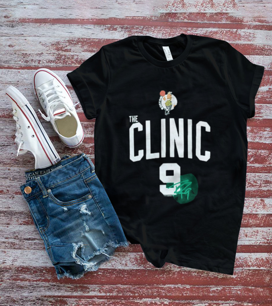 Boston Celtics The Clinic 9 Rajon Rondo Signature T-Shirt