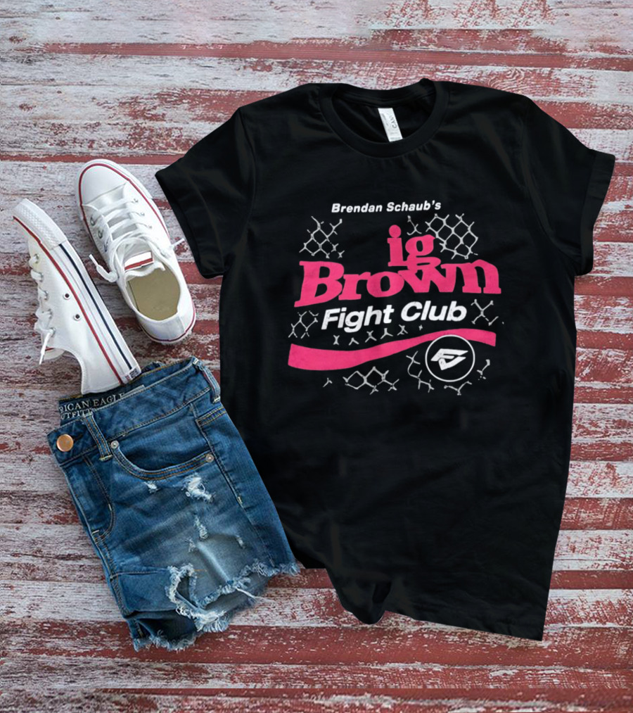 Brendan Schaub Big Brown Fight Club Fist T-Shirt