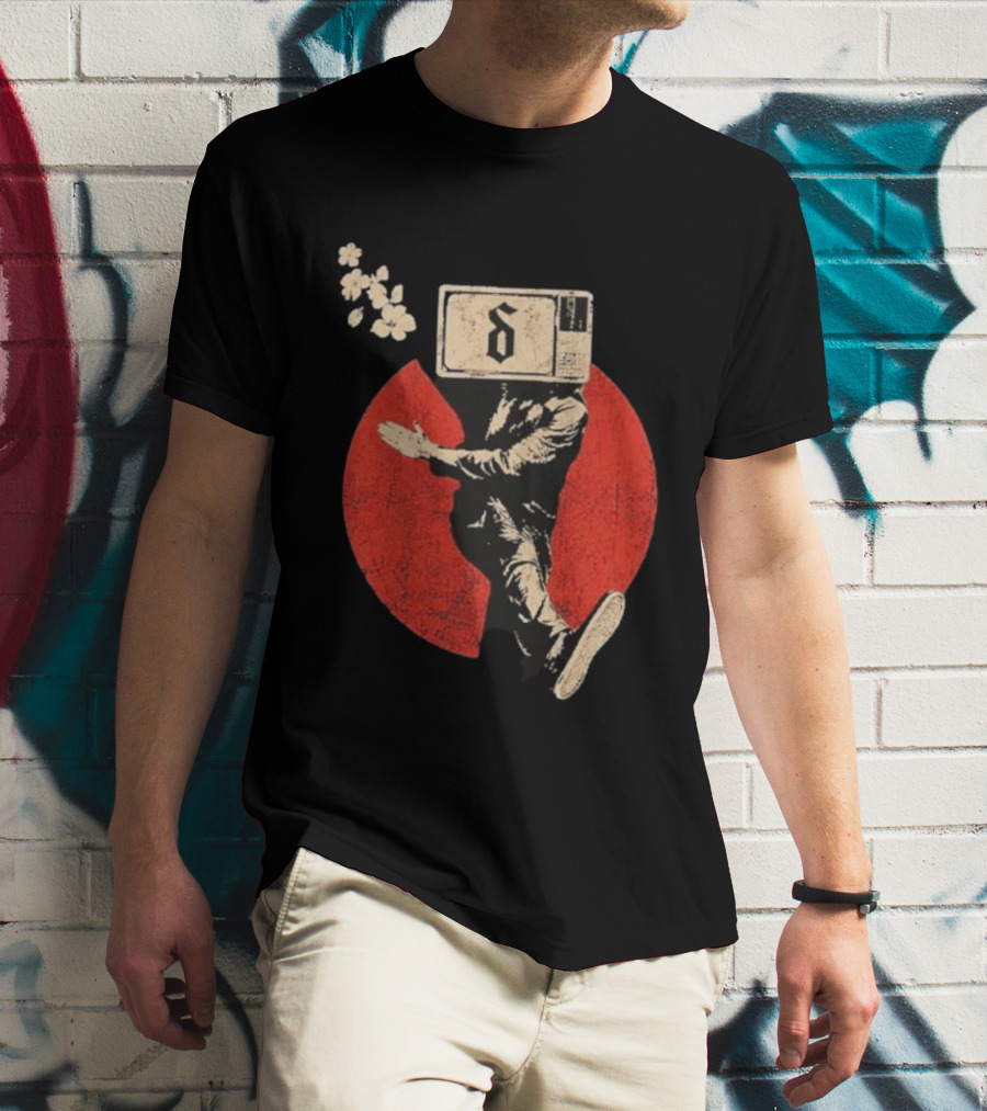 Shinedown Dance Kid Dance Act II 2026 Tour Television Head T-Shirt