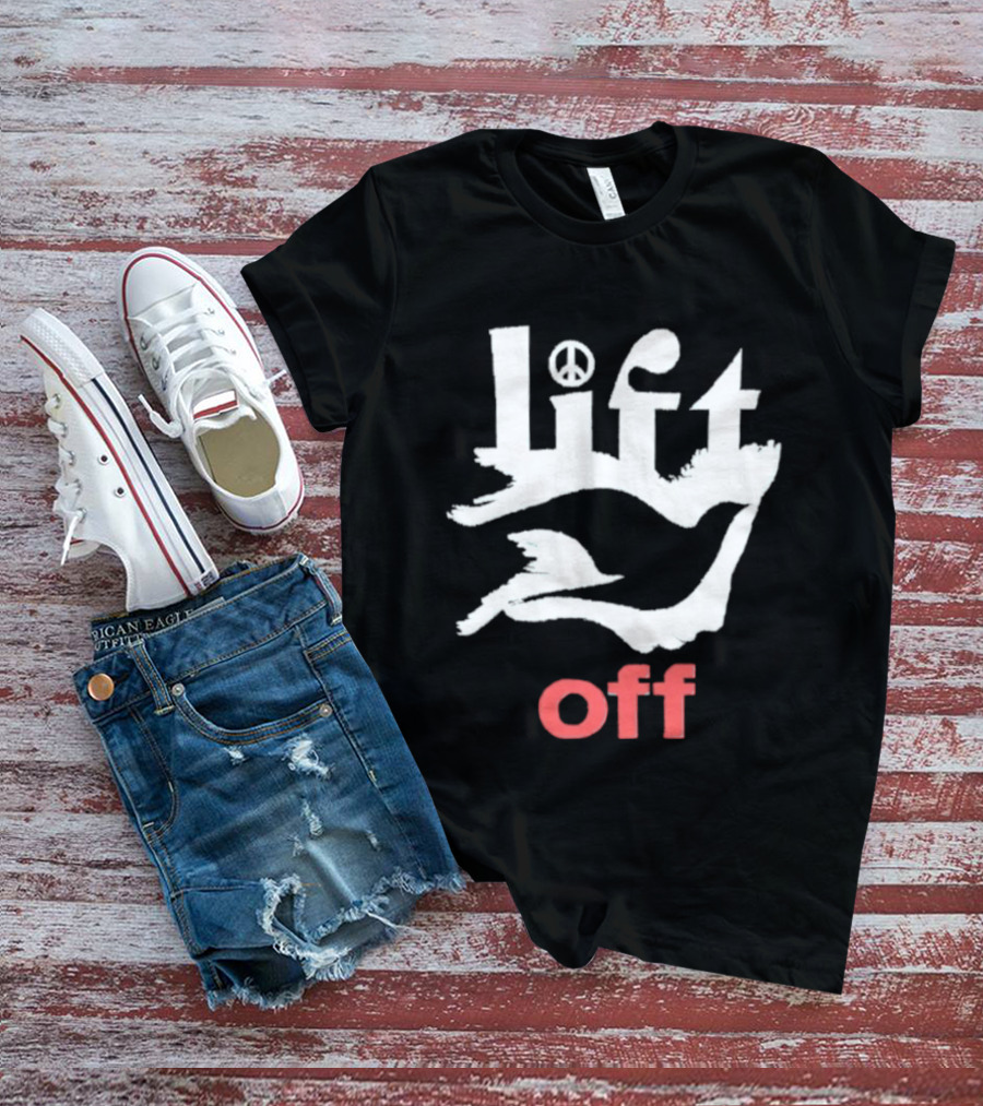 Peace Sign Lift Off Doves T-Shirt