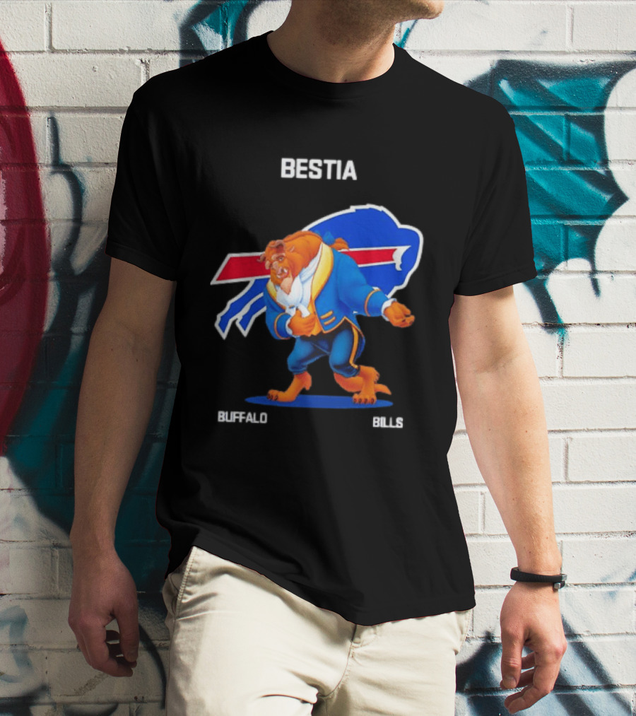 Buffalo Bills Beastia Cartoon T-Shirt