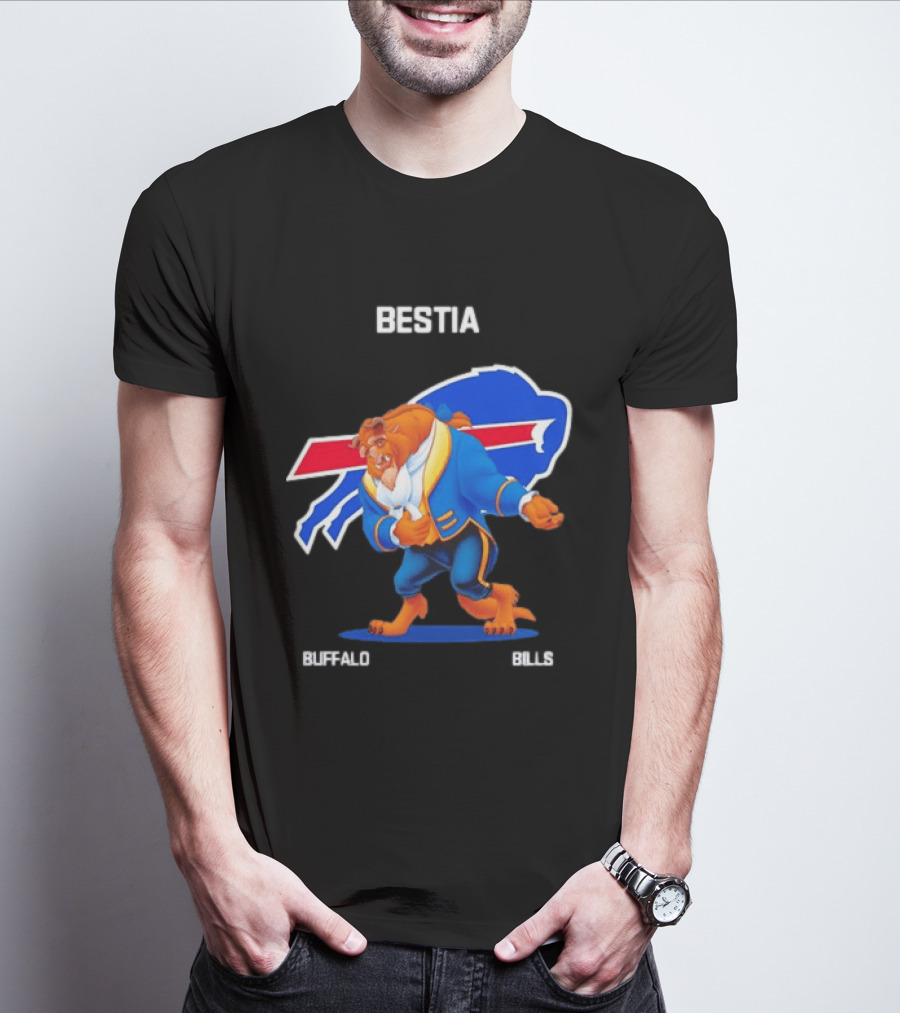 Buffalo Bills Beastia Cartoon T-Shirt