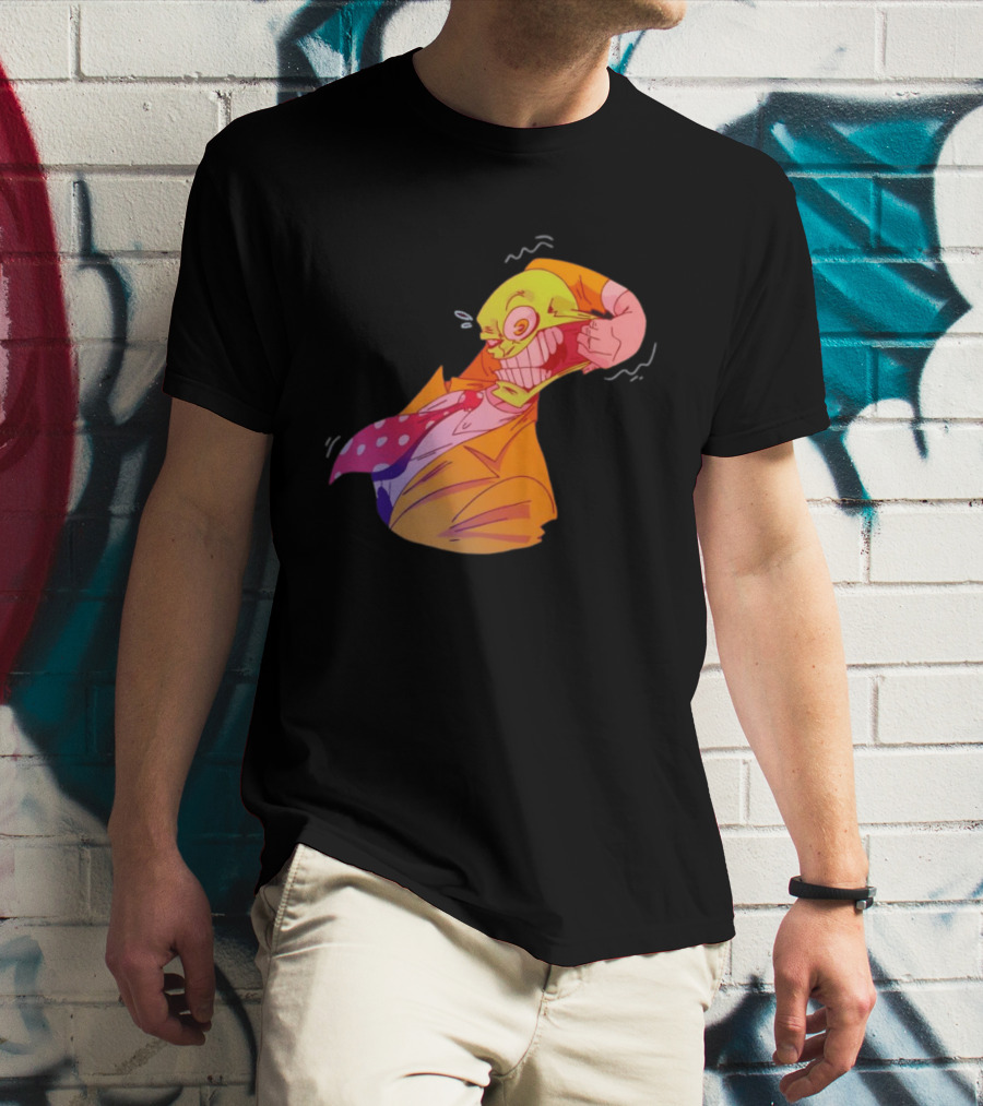 The Mask Dark Horse Comics Face Stretch Iconic Character Pose T-Shirt