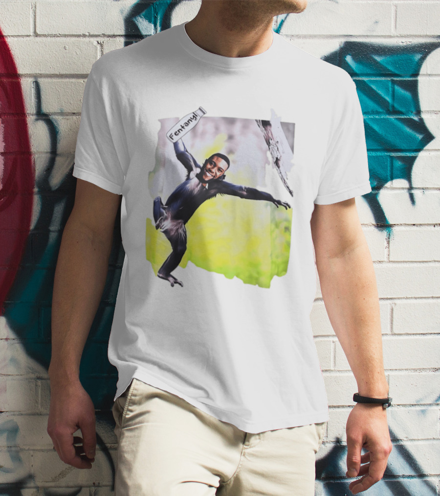 Chadwick Boseman Fentanyl Monkey T-Shirt