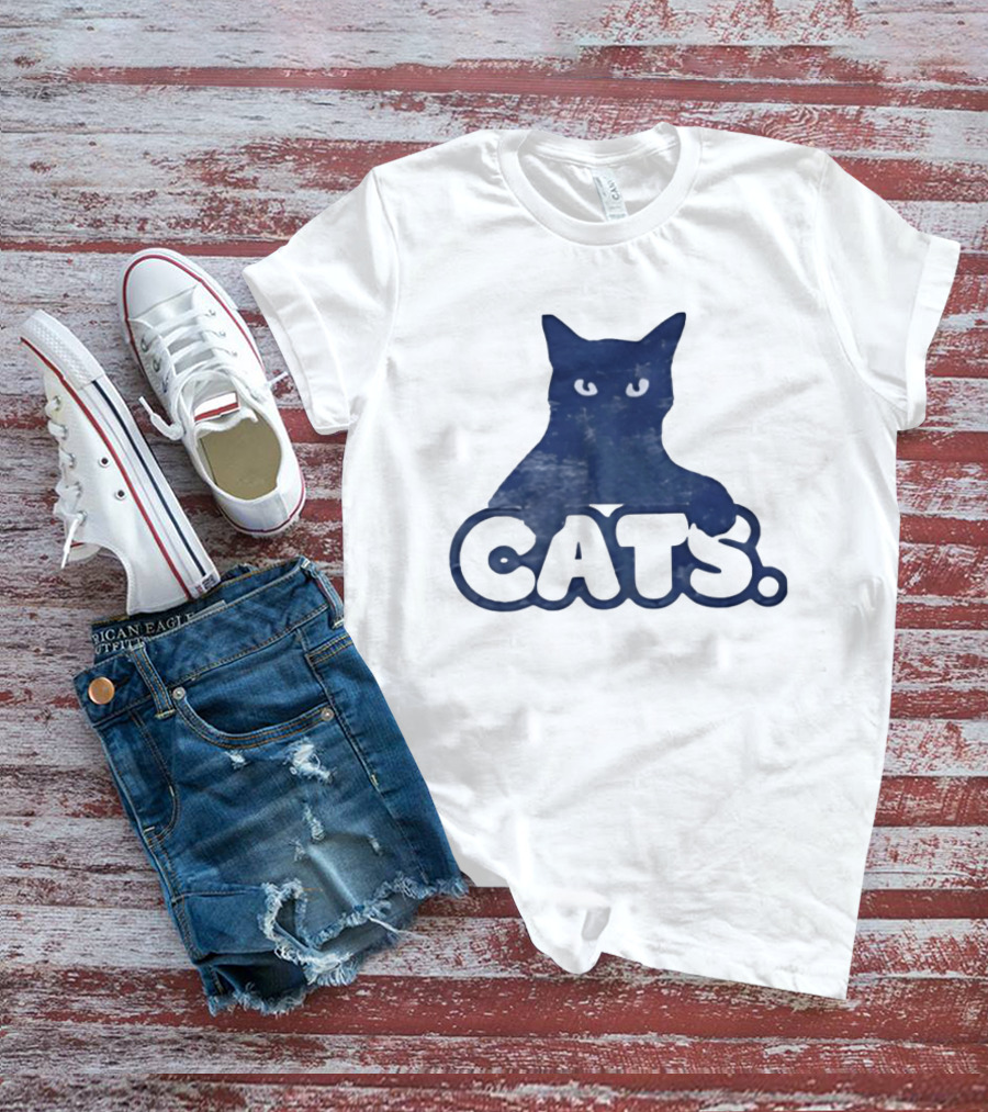 Distressed Vintage Cats Feline Kitten Pet T-Shirt