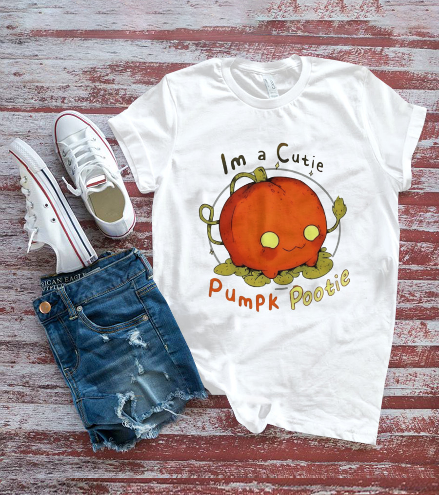 Im A Cutie Pumpk Pootie Pumpkin T-Shirt