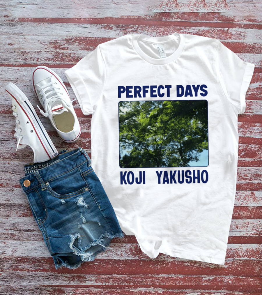 Perfect Days Koji Yakusho Forest Scene T-Shirt