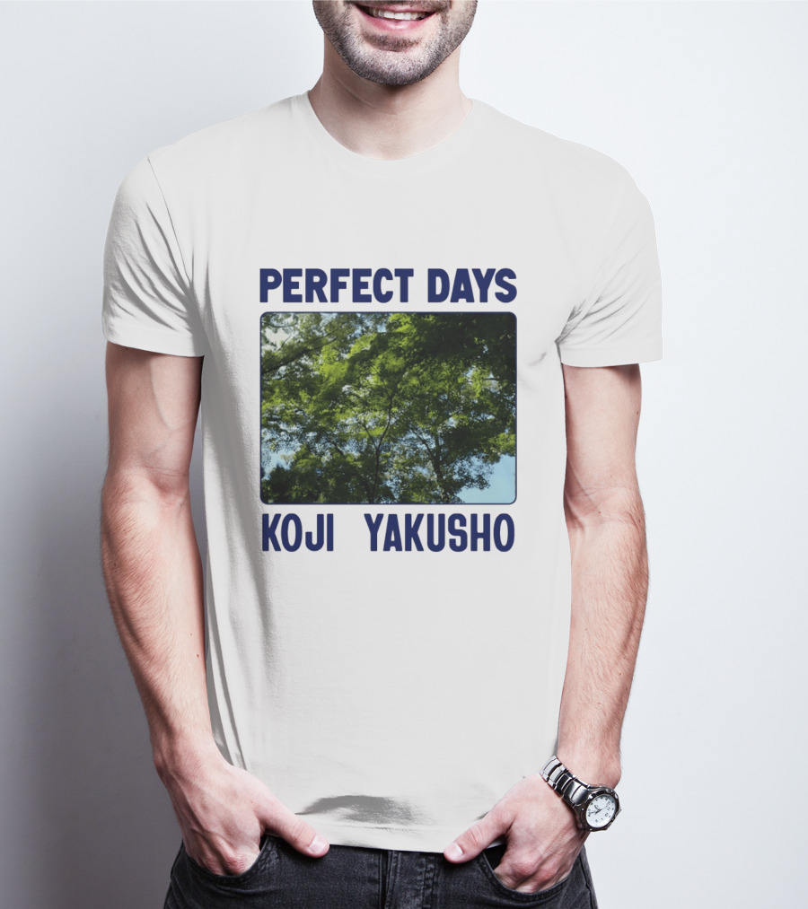 Perfect Days Koji Yakusho Forest Scene T-Shirt