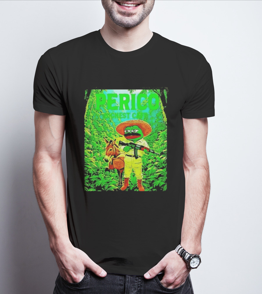 Perico Highest Caff Jungle Donkey Explorer T-Shirt