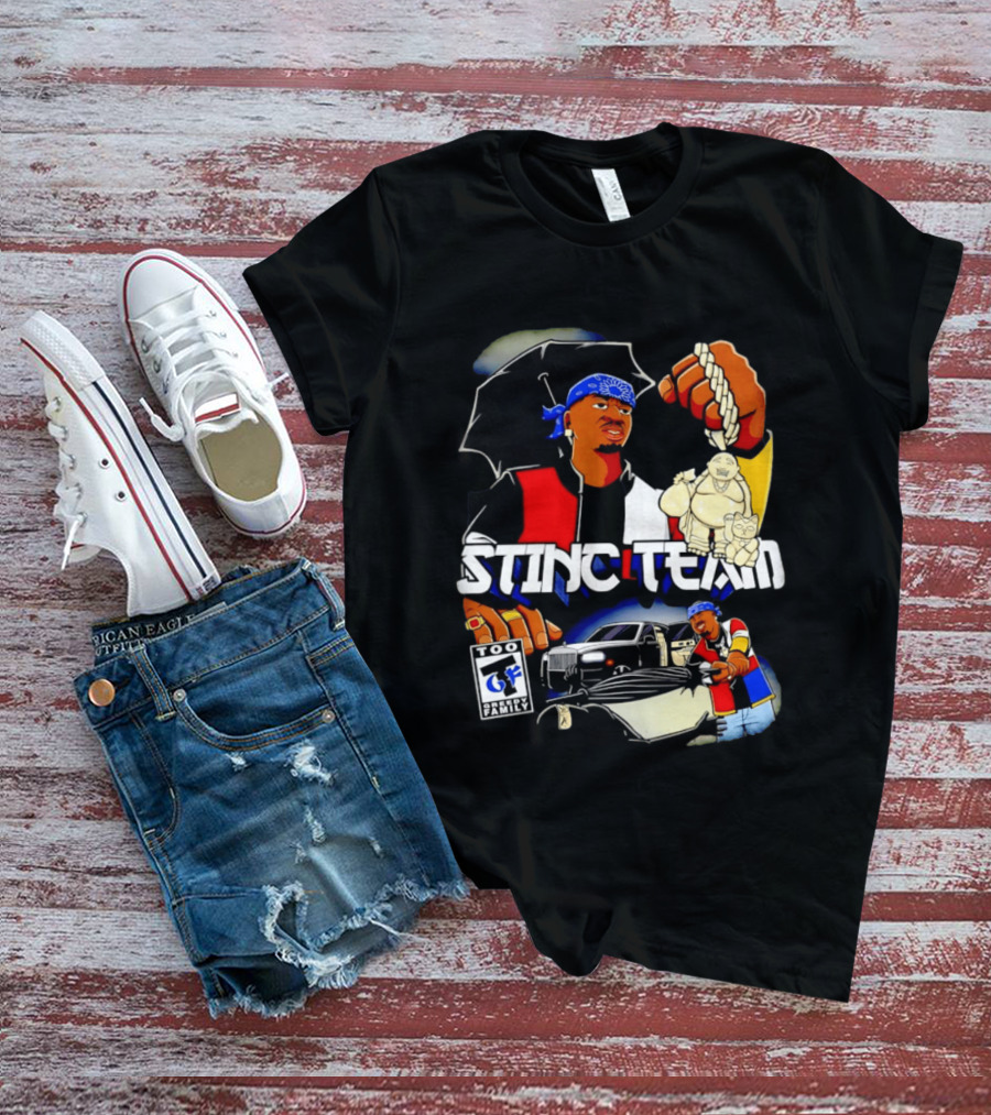 Stinc Team Too Greedy Family Urban Streetwear T-Shirt