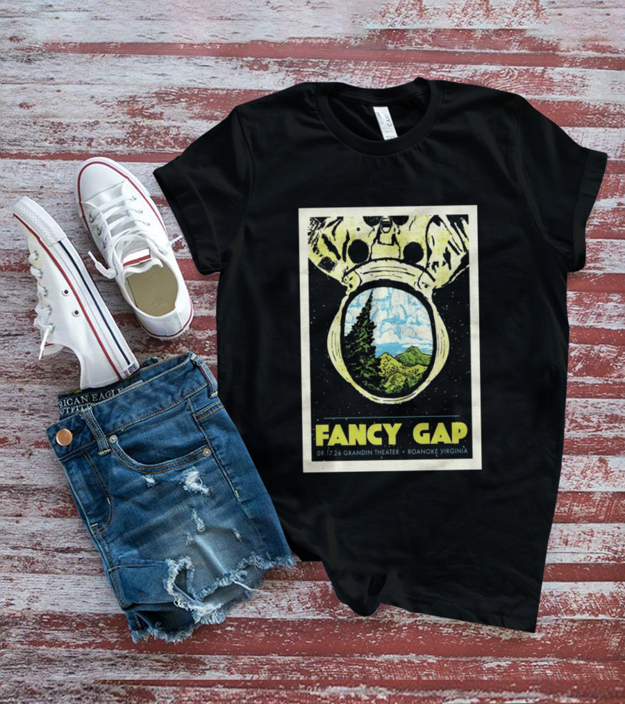 Fancy Gap 09 17 26 Grandin Theater Roanoke Virginia T-Shirt