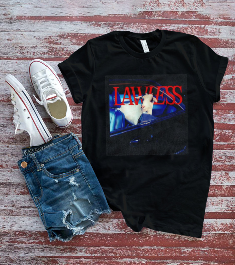 LAWLESS Goat In Car SB Driving T-Shirt