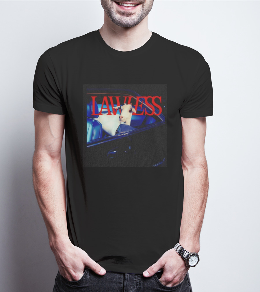 LAWLESS Goat In Car SB Driving T-Shirt