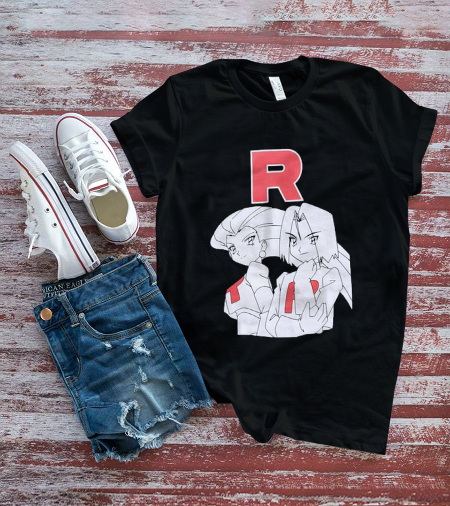 Jessie James Team Rocket R POKEMON Characters T-Shirt