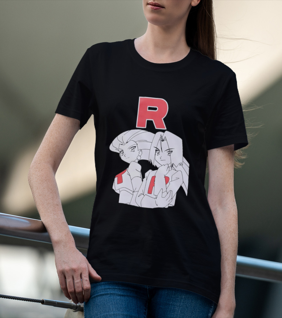 Jessie James Team Rocket R POKEMON Characters T-Shirt