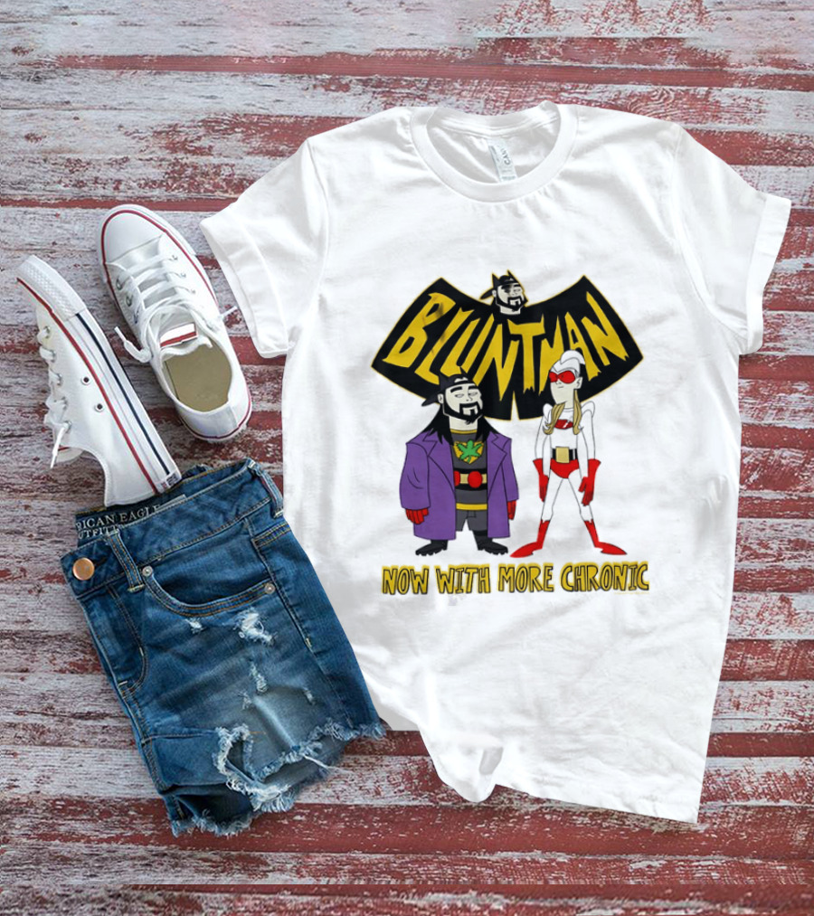 BLUNTMAN Now With More Chronic Jay And Silent Bob T-Shirt