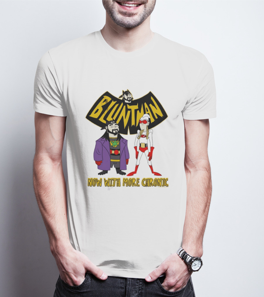BLUNTMAN Now With More Chronic Jay And Silent Bob T-Shirt