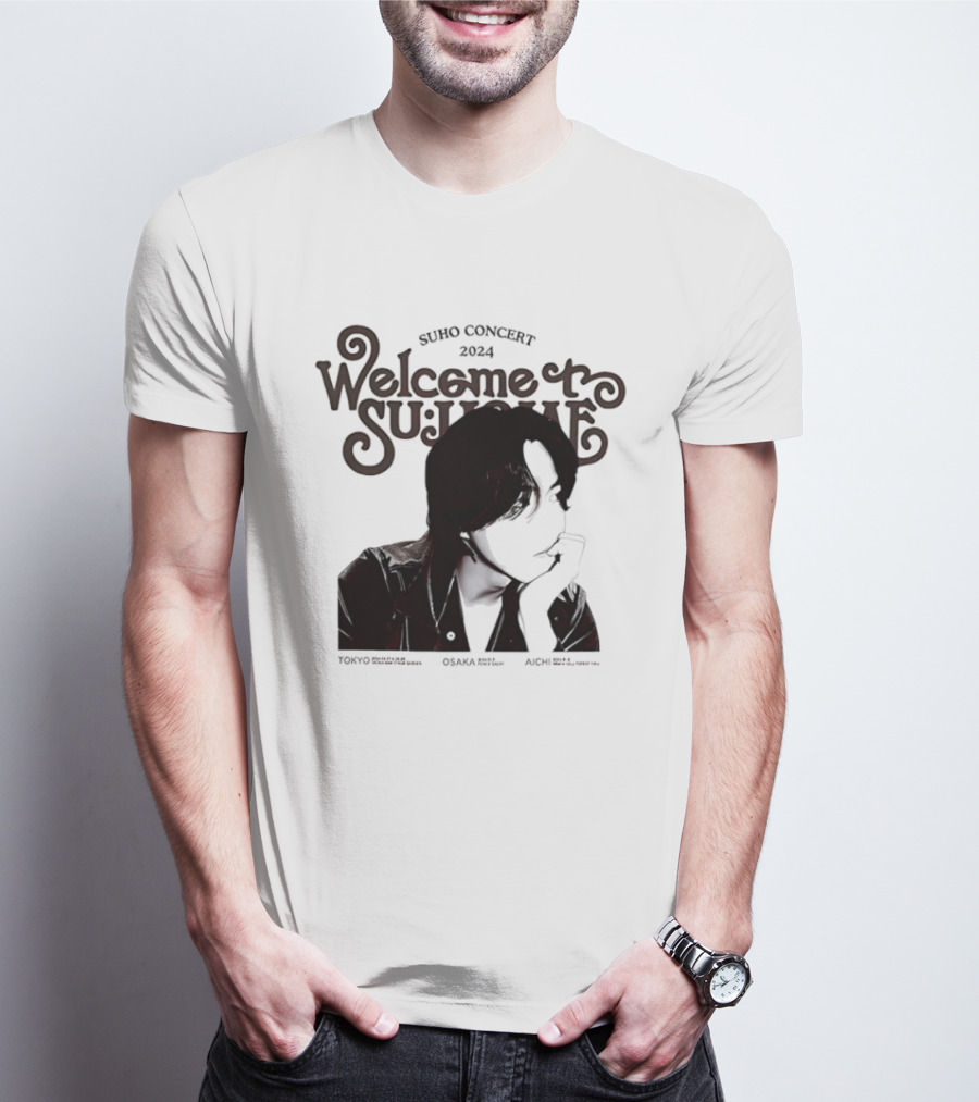 SUHO Concert 2024 Welcome To Su Home Tokyo Osaka Aichi Tour T-Shirt