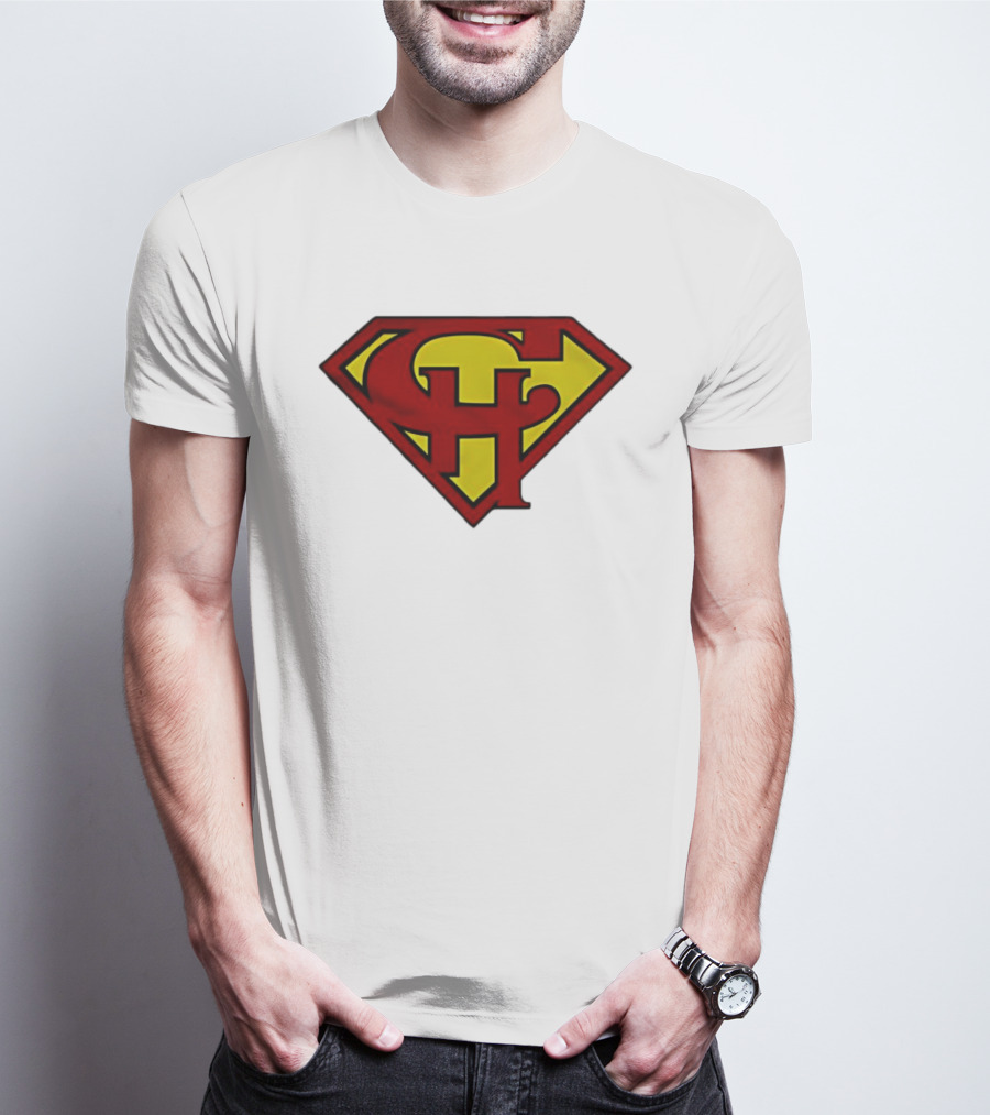 Superman Symbol CH Clark Kent Super Hero T-Shirt