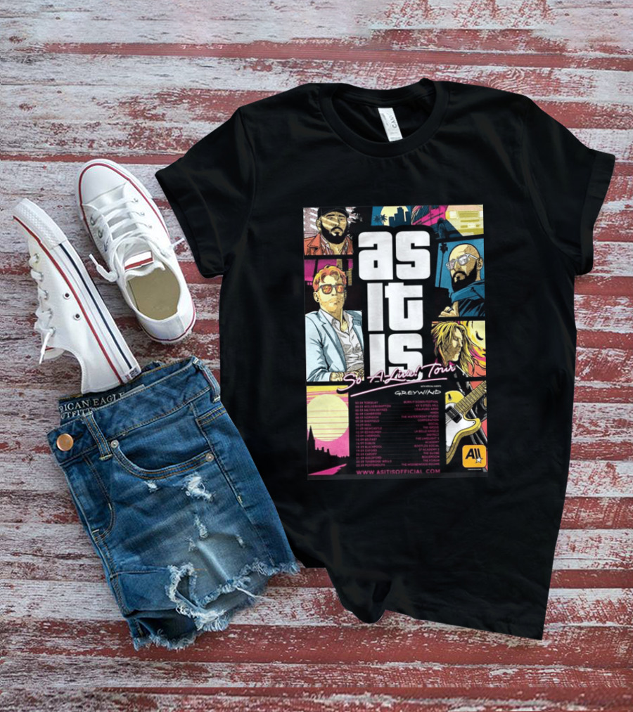 As It Is So Alive Tour UK Ireland 2026 Featuring Greywind T-Shirt