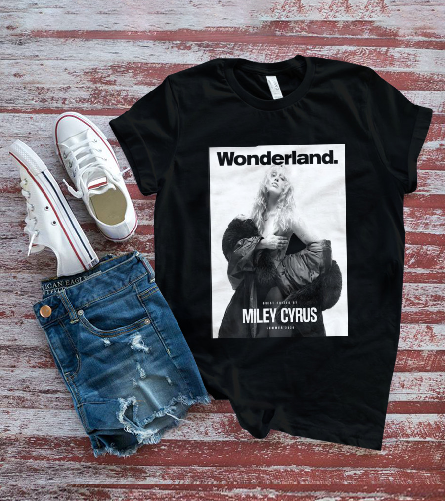 Wonderland Guest Edited By Miley Cyrus Summer 2026 T-Shirt