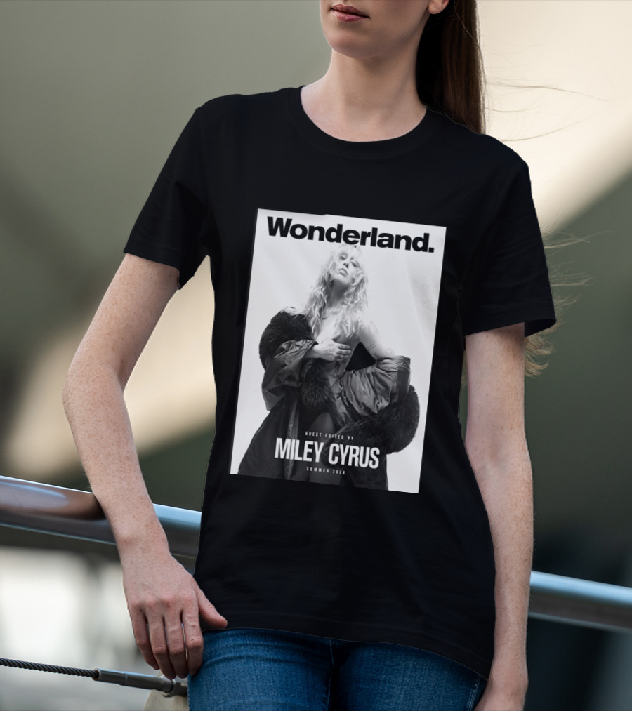 Wonderland Guest Edited By Miley Cyrus Summer 2026 T-Shirt