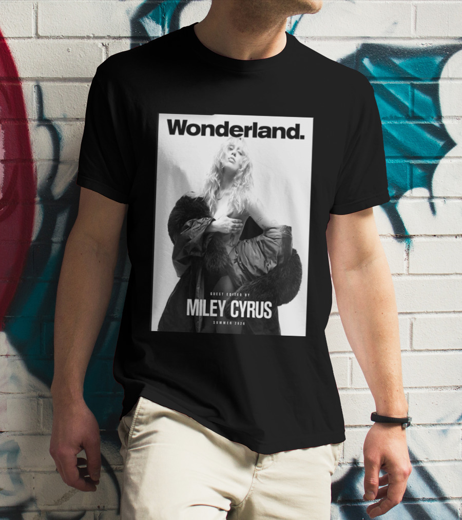 Wonderland Guest Edited By Miley Cyrus Summer 2026 T-Shirt