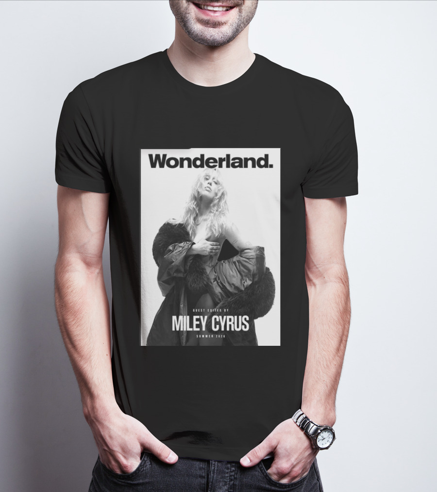 Wonderland Guest Edited By Miley Cyrus Summer 2026 T-Shirt