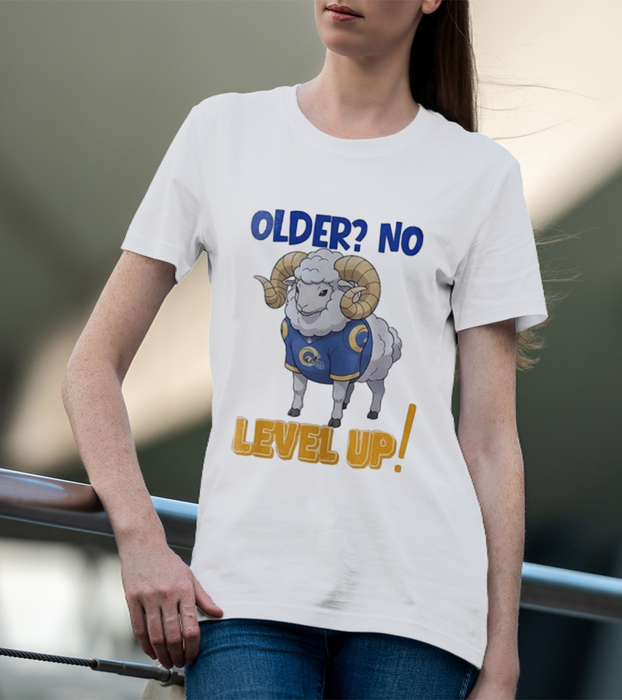 Los Angeles Rams X Pokemon 30th Anniversary Older No Level Up T-Shirt