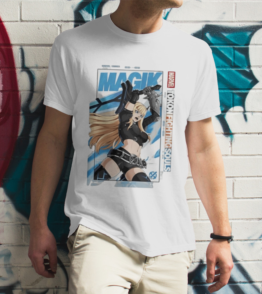 Magik Marvel Tokon Fighting Souls X Men T-Shirt