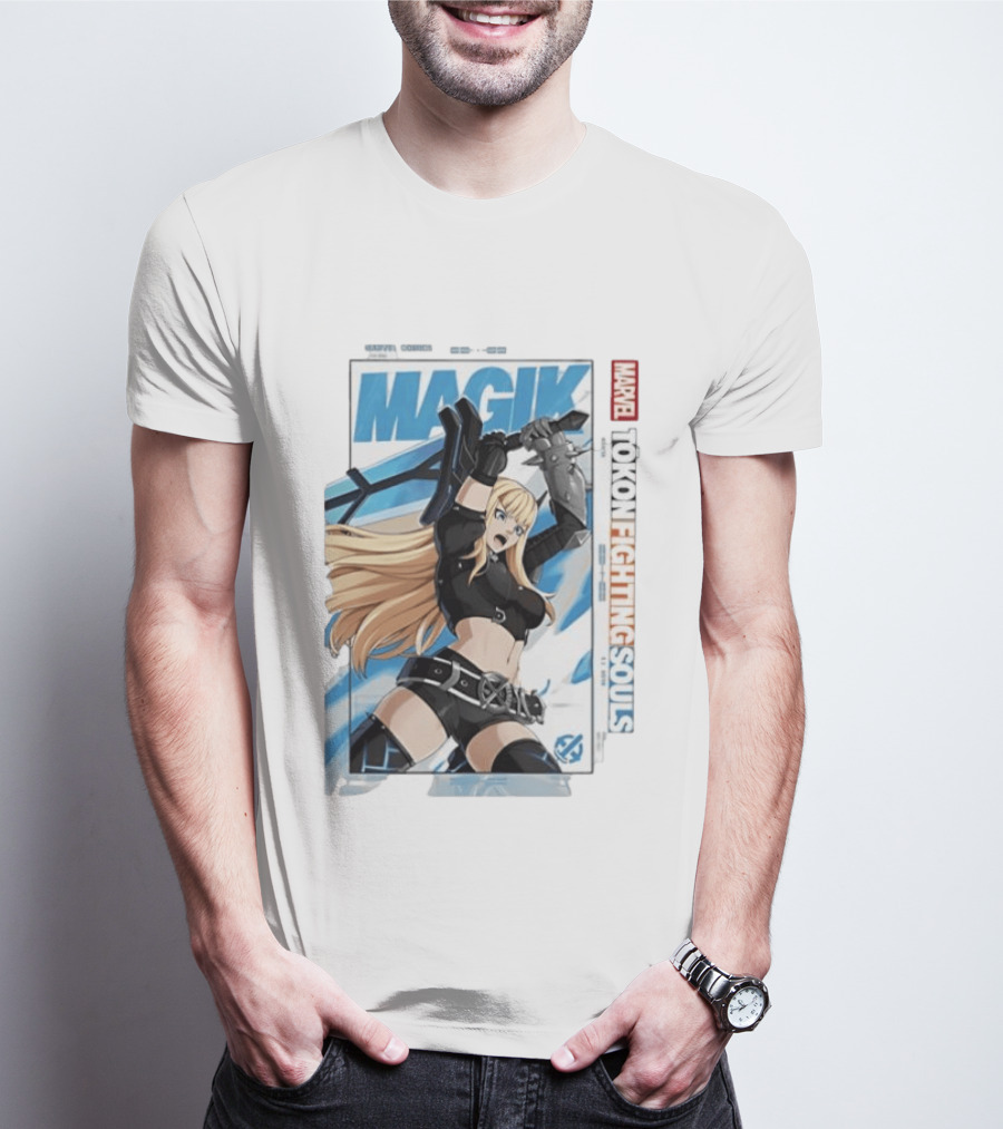 Magik Marvel Tokon Fighting Souls X Men T-Shirt
