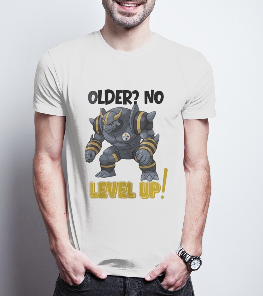 Pittsburgh Steelers X Pokémon 30th Anniversary Older No Level Up T-Shirt