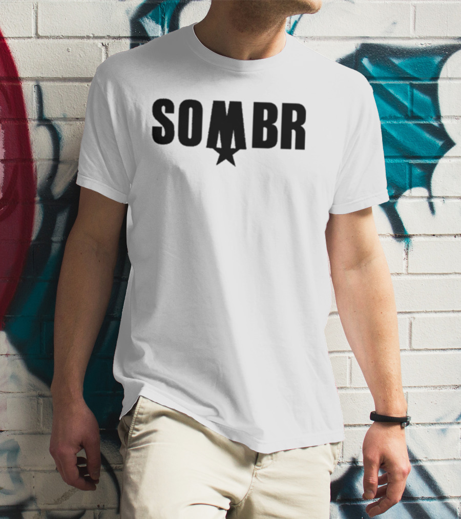 Sombr 2026 Star Icon Red Rocks Event T-Shirt