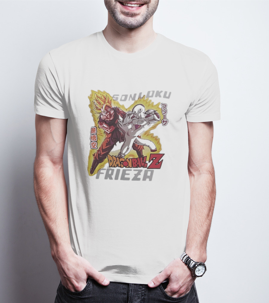 Son Goku Frieza Dragon Ball Z Anime Showdown T-Shirt