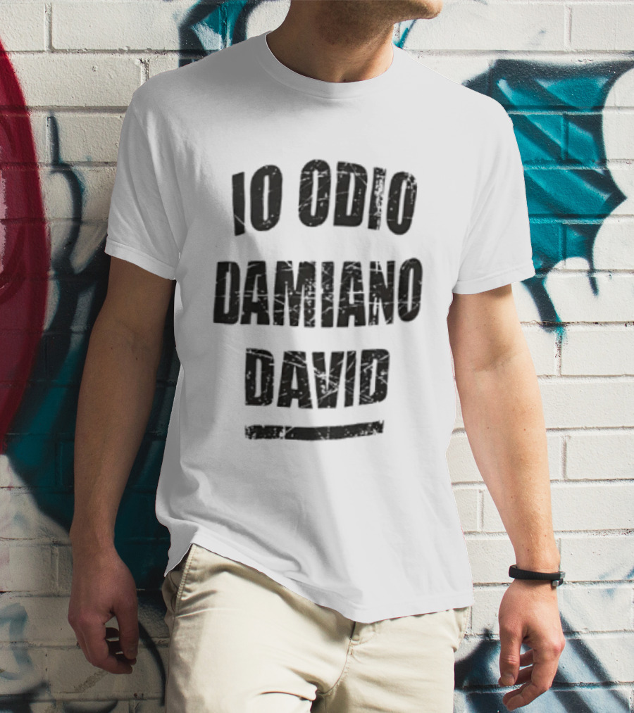 Trendy Io Odio Damiano David Emozione Ribelle Moda कूल T-Shirt