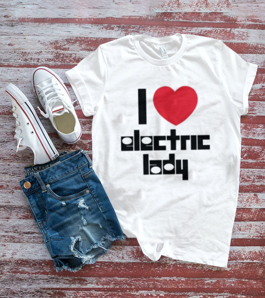 Electric Lady Studios Limited Release I Love Electric Lady T-Shirt