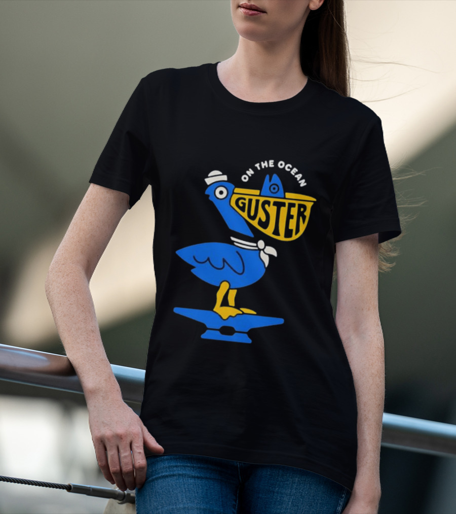 Guster On The Ocean 2026 Tour Pelican Sailor T-Shirt