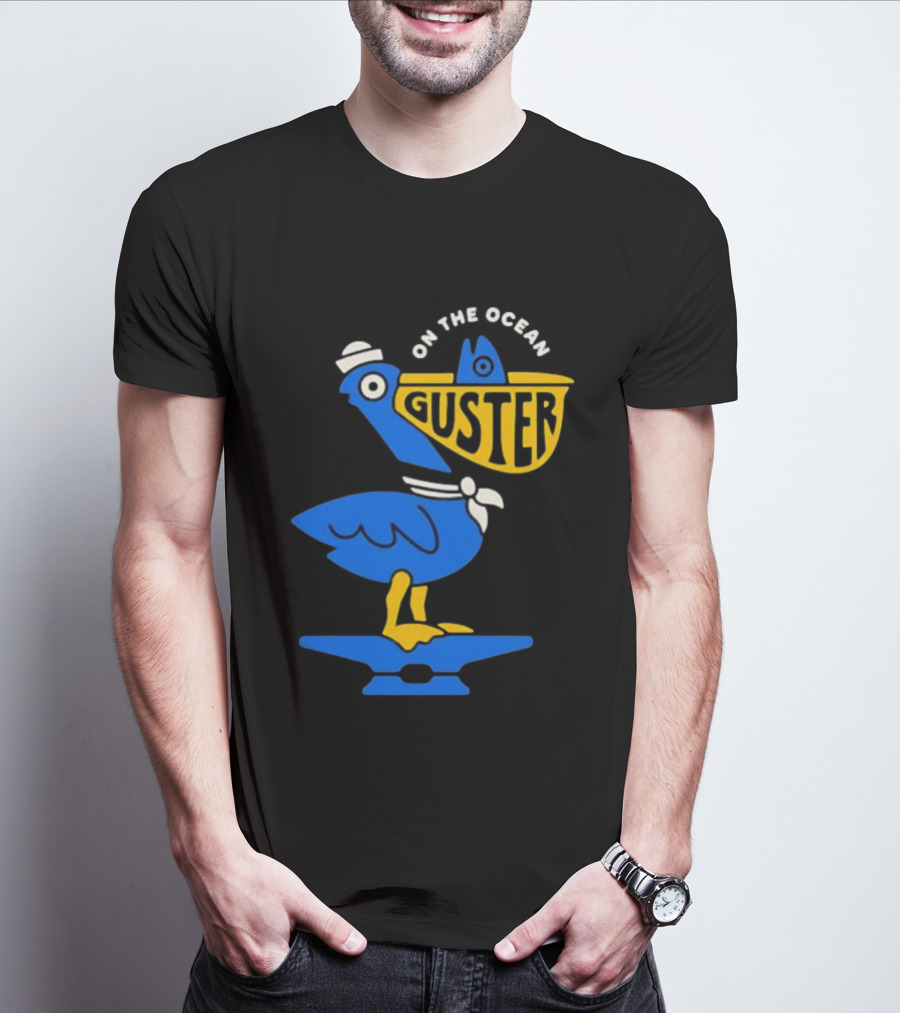 Guster On The Ocean 2026 Tour Pelican Sailor T-Shirt