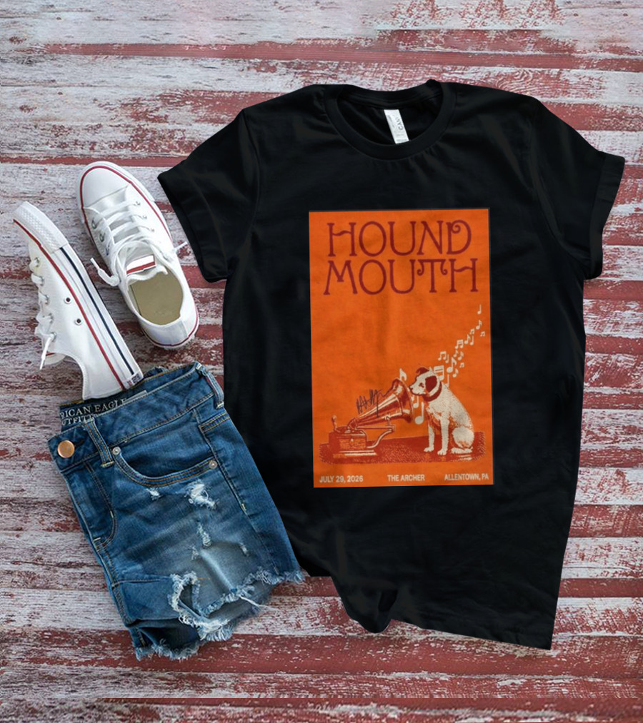 Houndmouth Allentown Pennsylvania Concert July 29 2026 The Archer T-Shirt