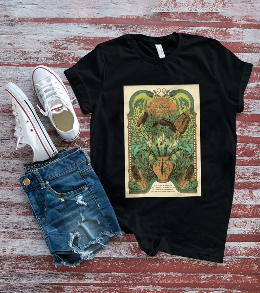 Joe Russo's Almost Dead 2026 Summer Tour Las Vegas Asheville Santa Cruz Denver T-Shirt