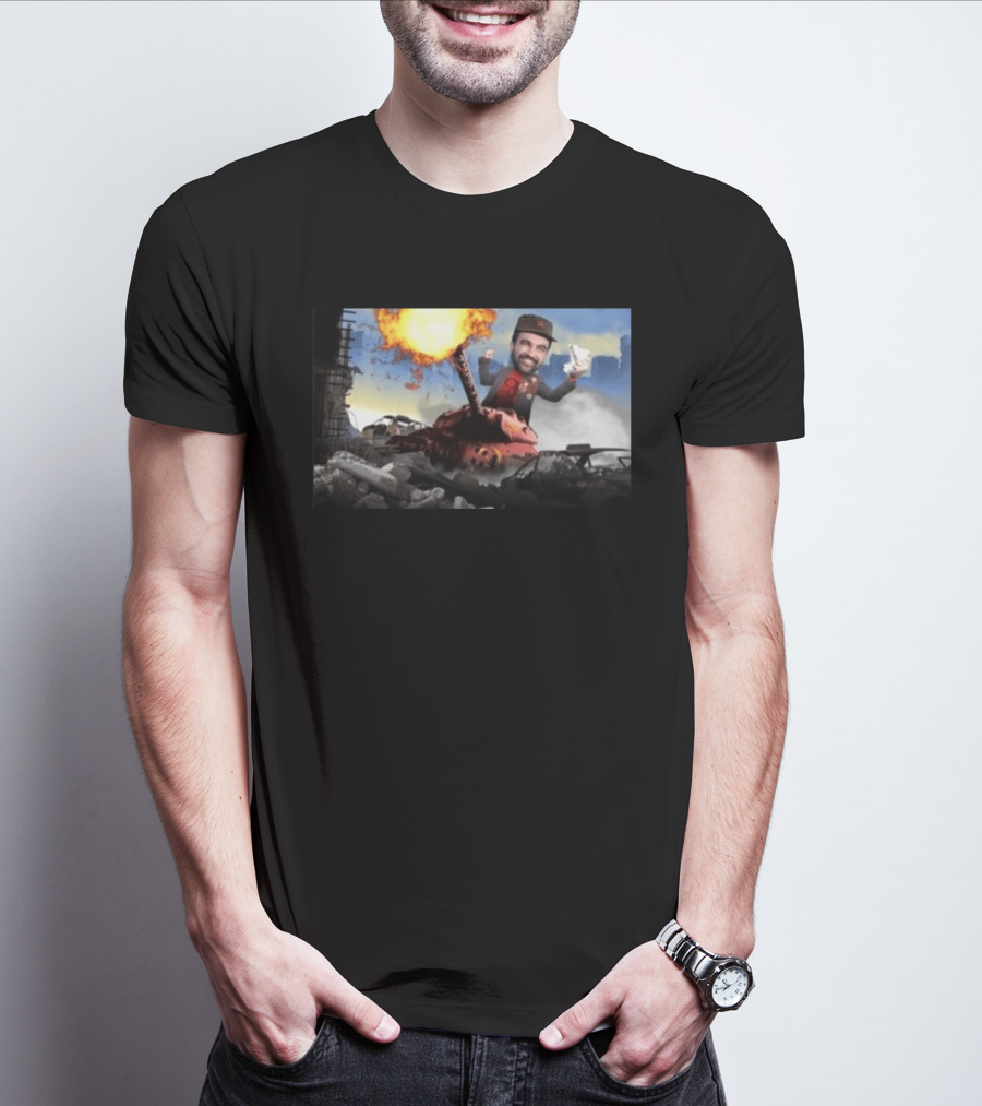 Zohran Mamdani Pied à Terre Tax NYC Explosion Image T-Shirt